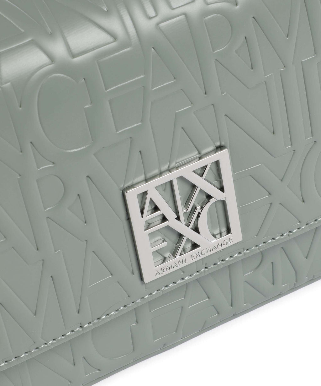 Armani Exchange Liz M Crossbody bag sage