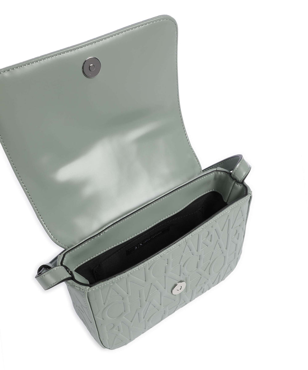 Armani Exchange Liz M Crossbody bag sage