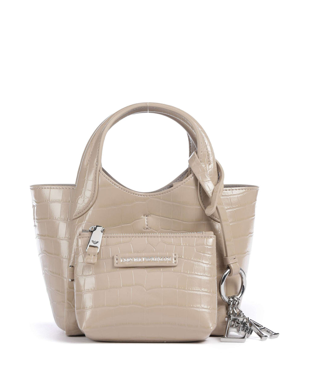 Emporio Armani Durini 24 Crossbody bag beige