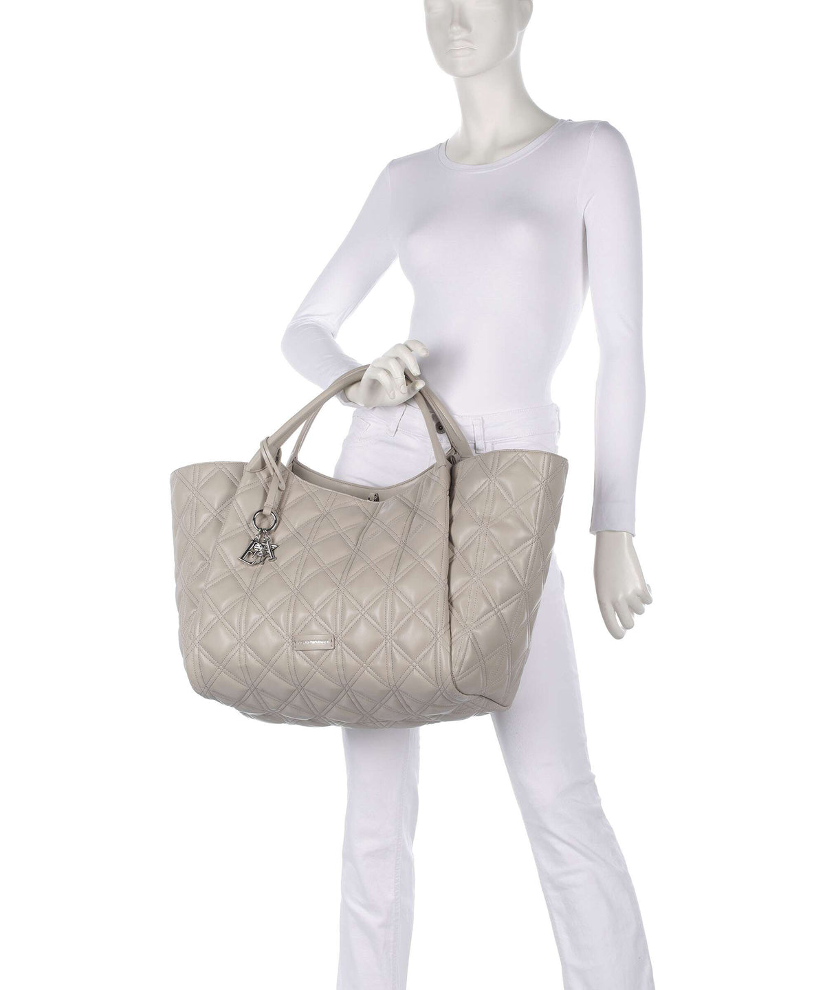 Emporio Armani Durini 24 Tote bag beige