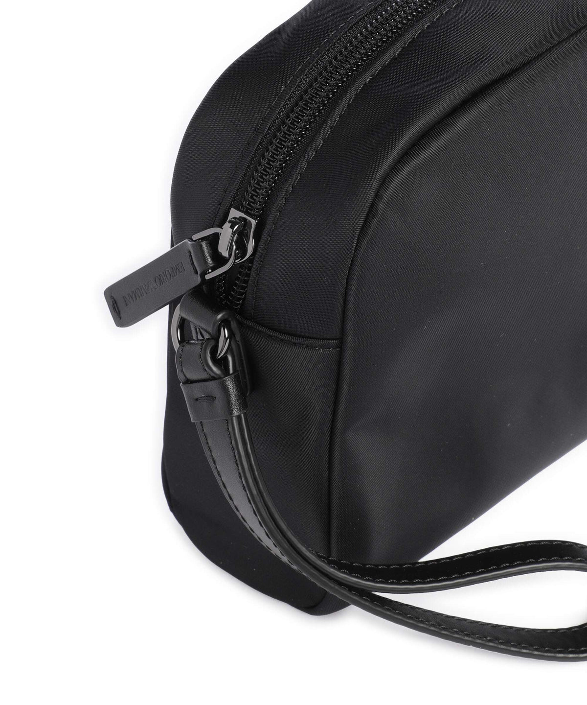 Emporio Armani Recycled Nylon Toiletry bag black beauty