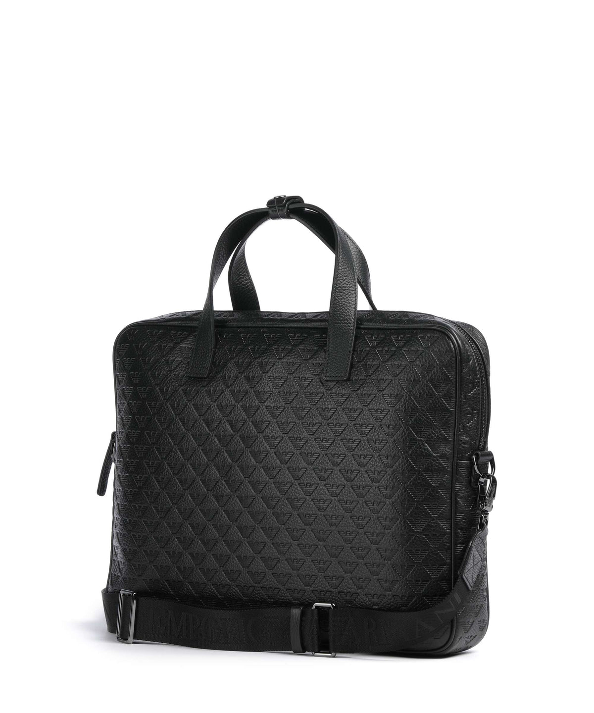 Emporio Armani Minorca Briefcase black beauty