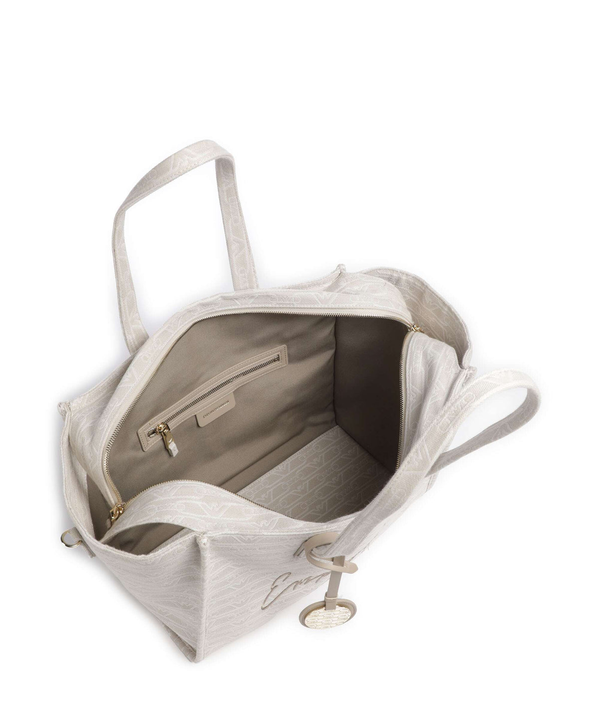 Emporio Armani La Gio Tote bag natural/offwhite