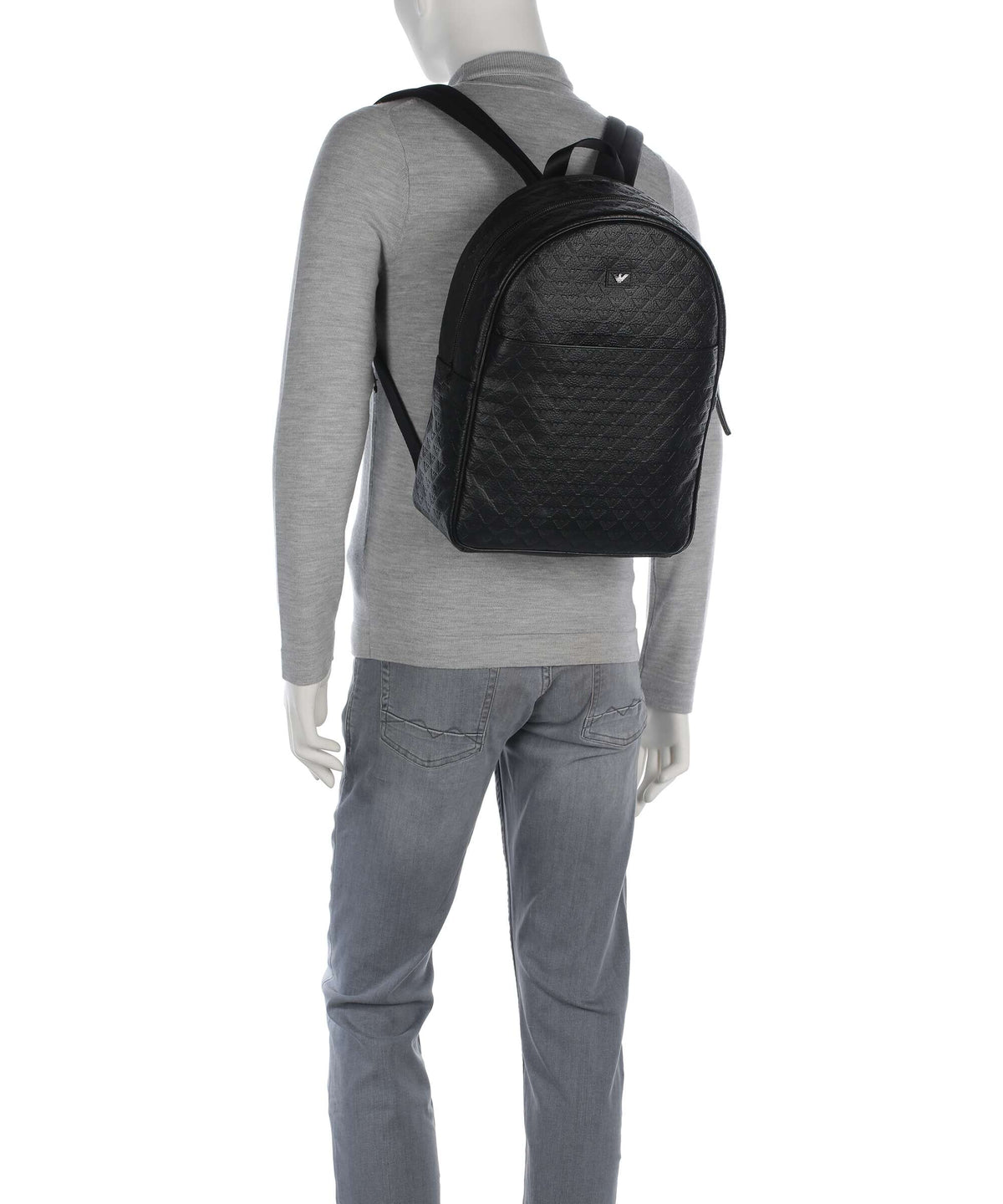 Emporio Armani Minorca Backpack black beauty