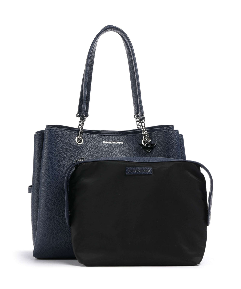 Emporio Armani Annie Tote bag blu marina