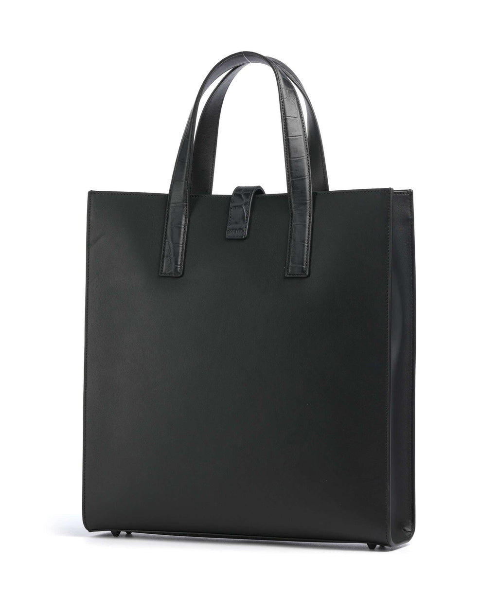 Emporio Armani Cocco Touch Handbag black beauty
