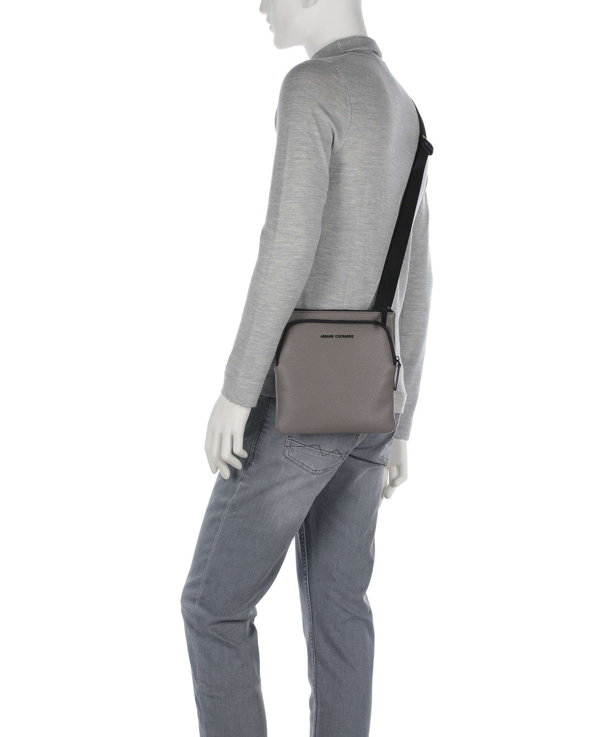 Armani Exchange Madrid Crossbody bag driftwood