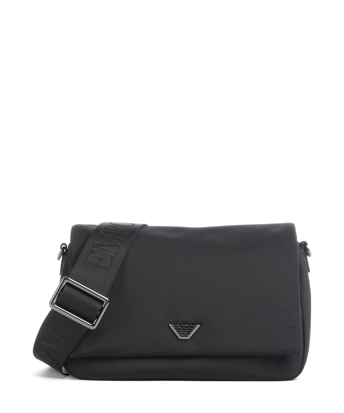 Emporio Armani Nylon Recycled Crossbody bag black beauty