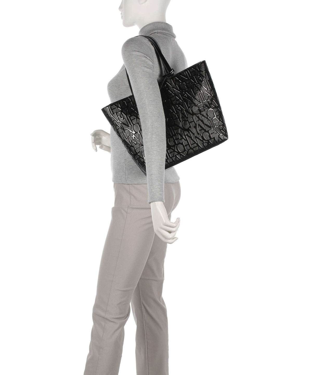 Armani Exchange Liz Tote bag nero