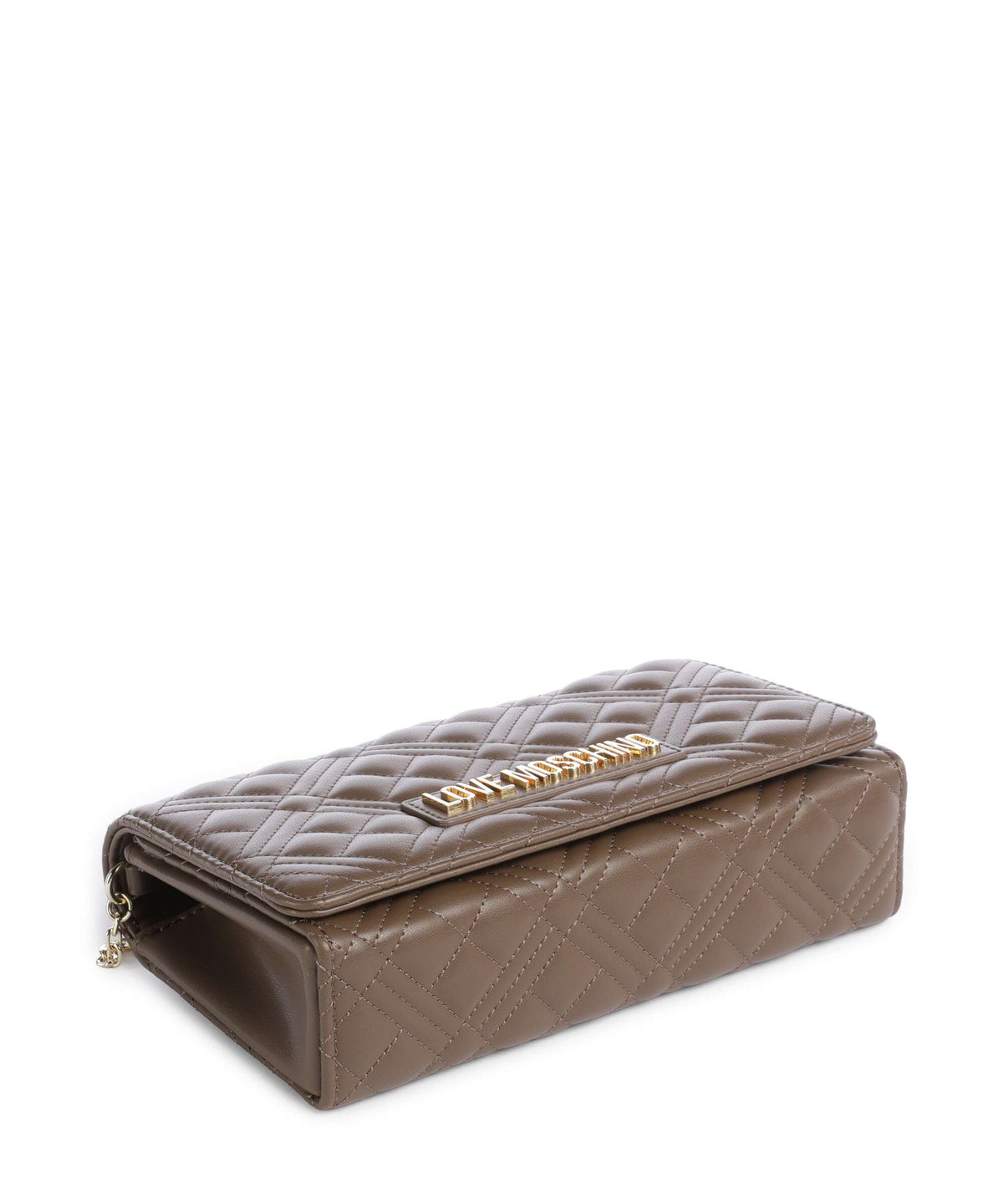 Love Moschino Smart Daily Crossbody bag fango