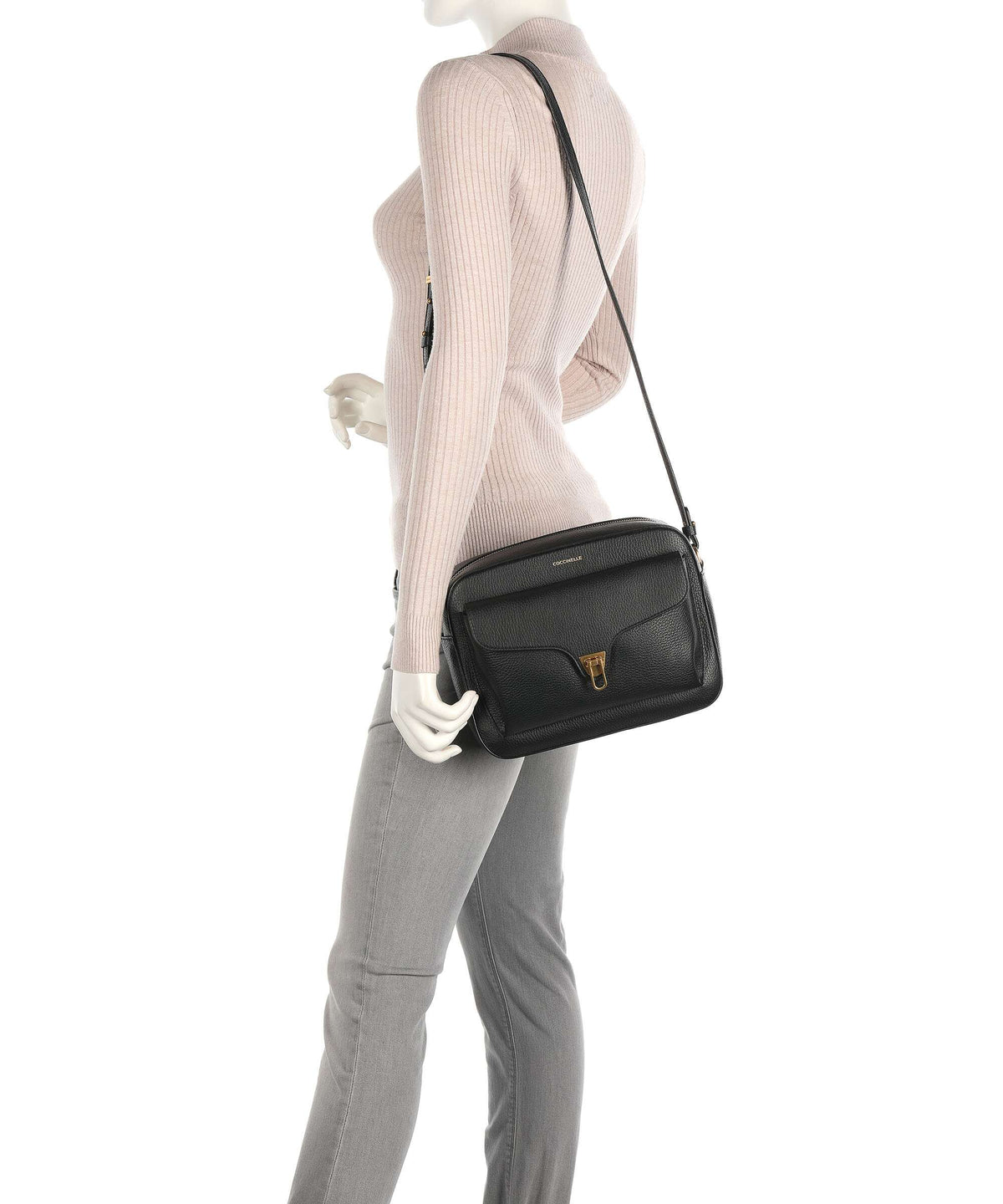Coccinelle Beat Soft Crossbody bag noir