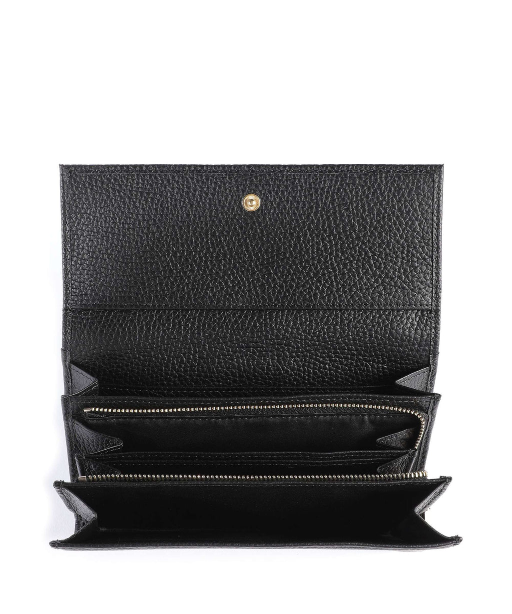 Coccinelle Metallic Soft Wallet noir