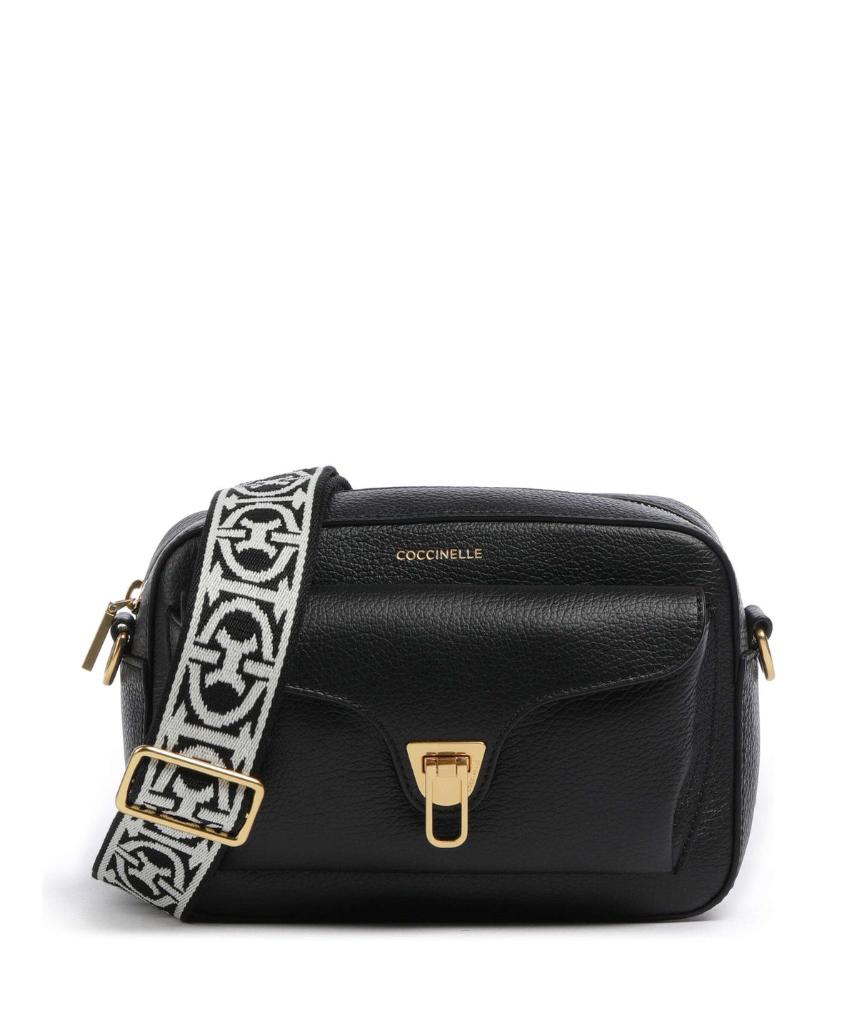 Coccinelle Beat Soft Ribbon Crossbody bag noir