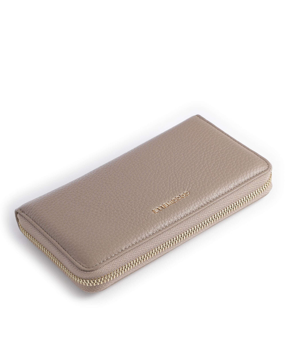Coccinelle Metallic Soft Wallet warm taupe