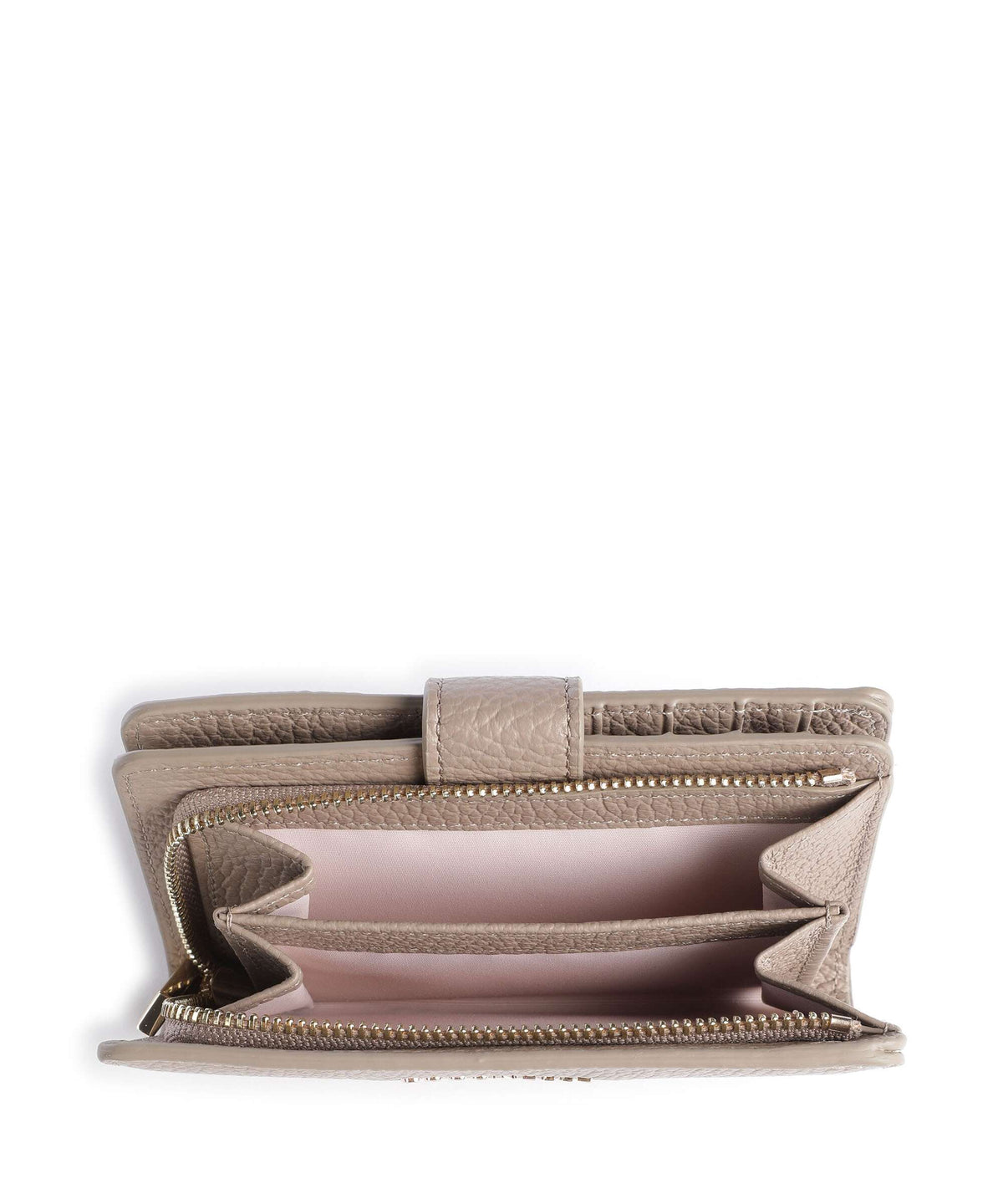 Coccinelle Metallic Soft Wallet warm taupe