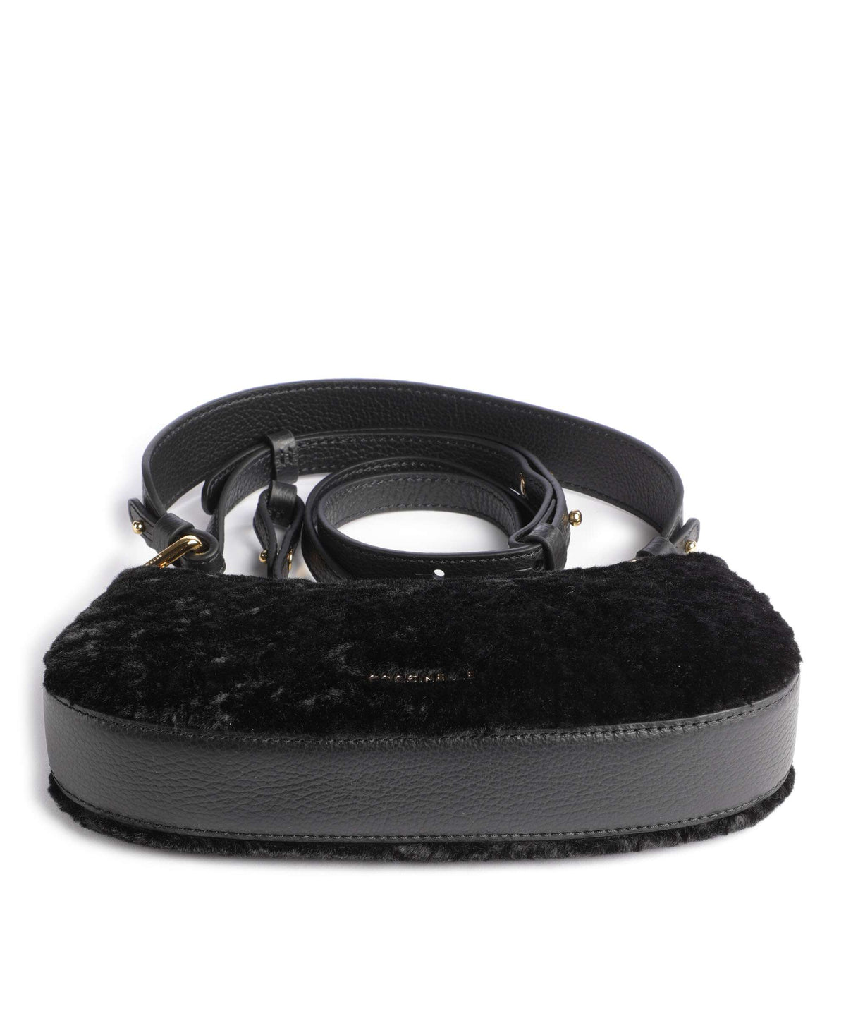Coccinelle Merveille Astrakan Shoulder bag noir