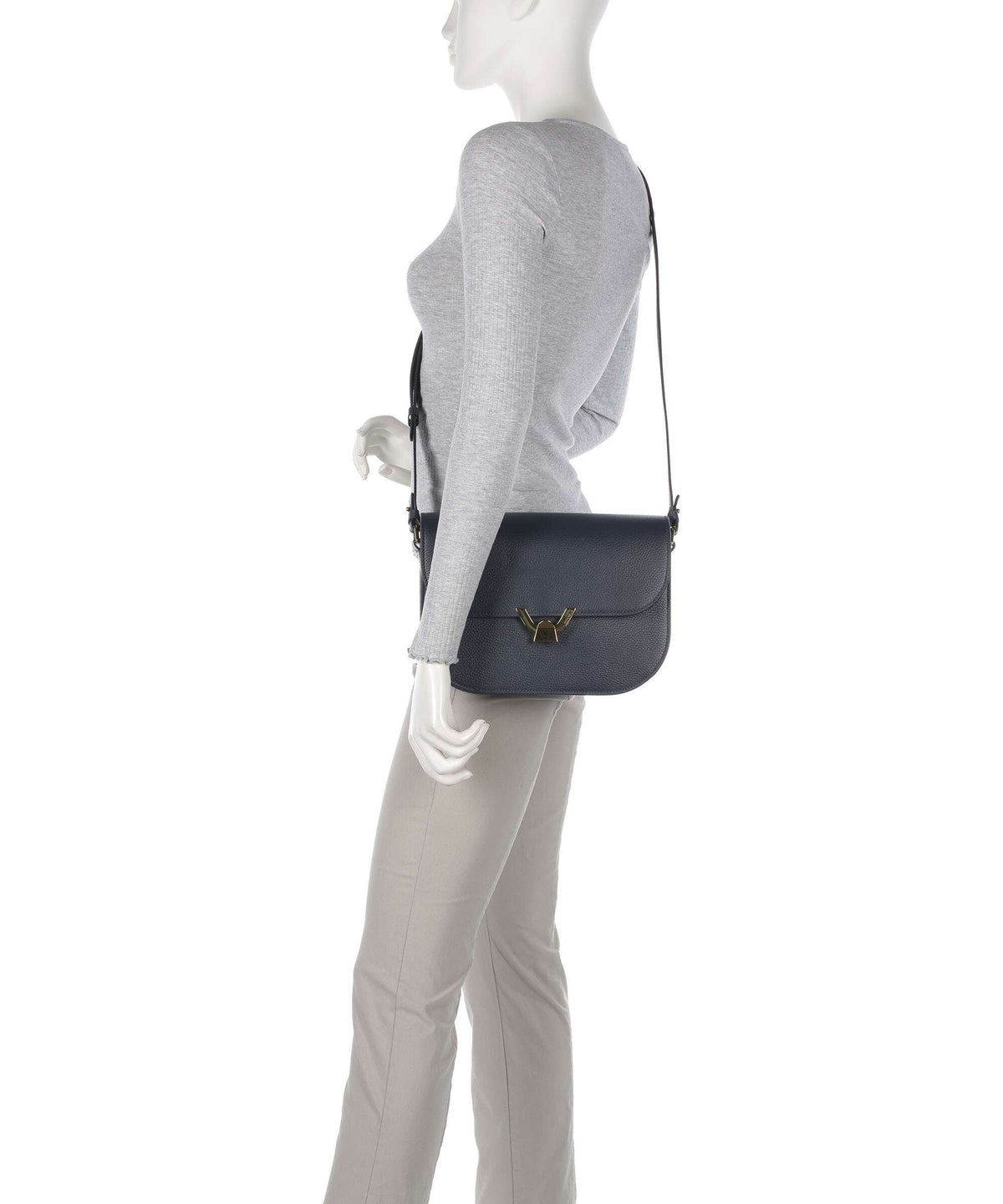 Coccinelle Dew Shoulder bag midnight blue