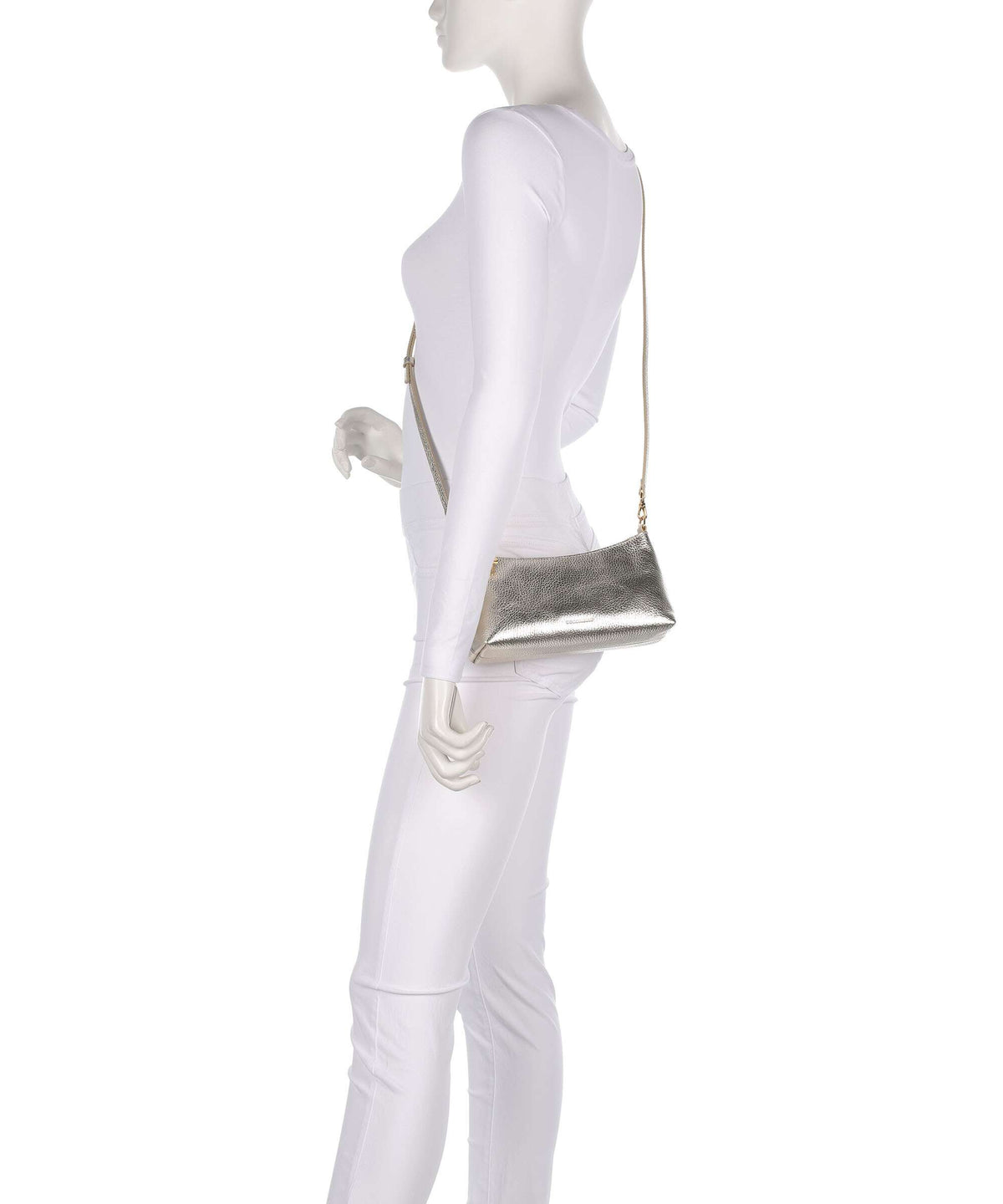 Coccinelle Aura Shoulder bag pale gold