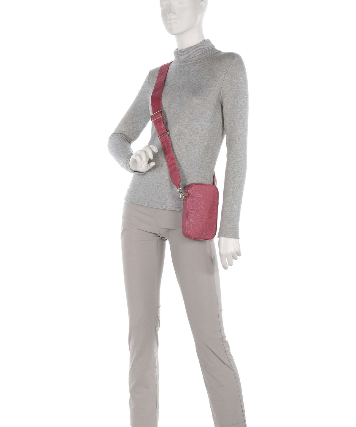 Coccinelle Tebe Phone bag rosewood