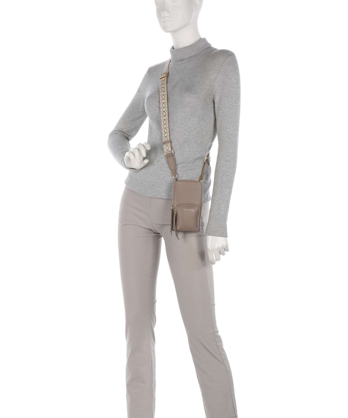 Coccinelle Pixie Phone bag warm taupe