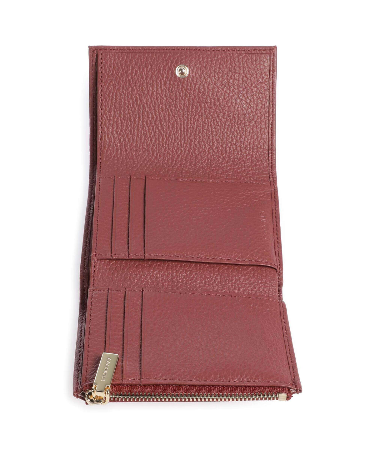 Coccinelle Metallic Soft Wallet brandy
