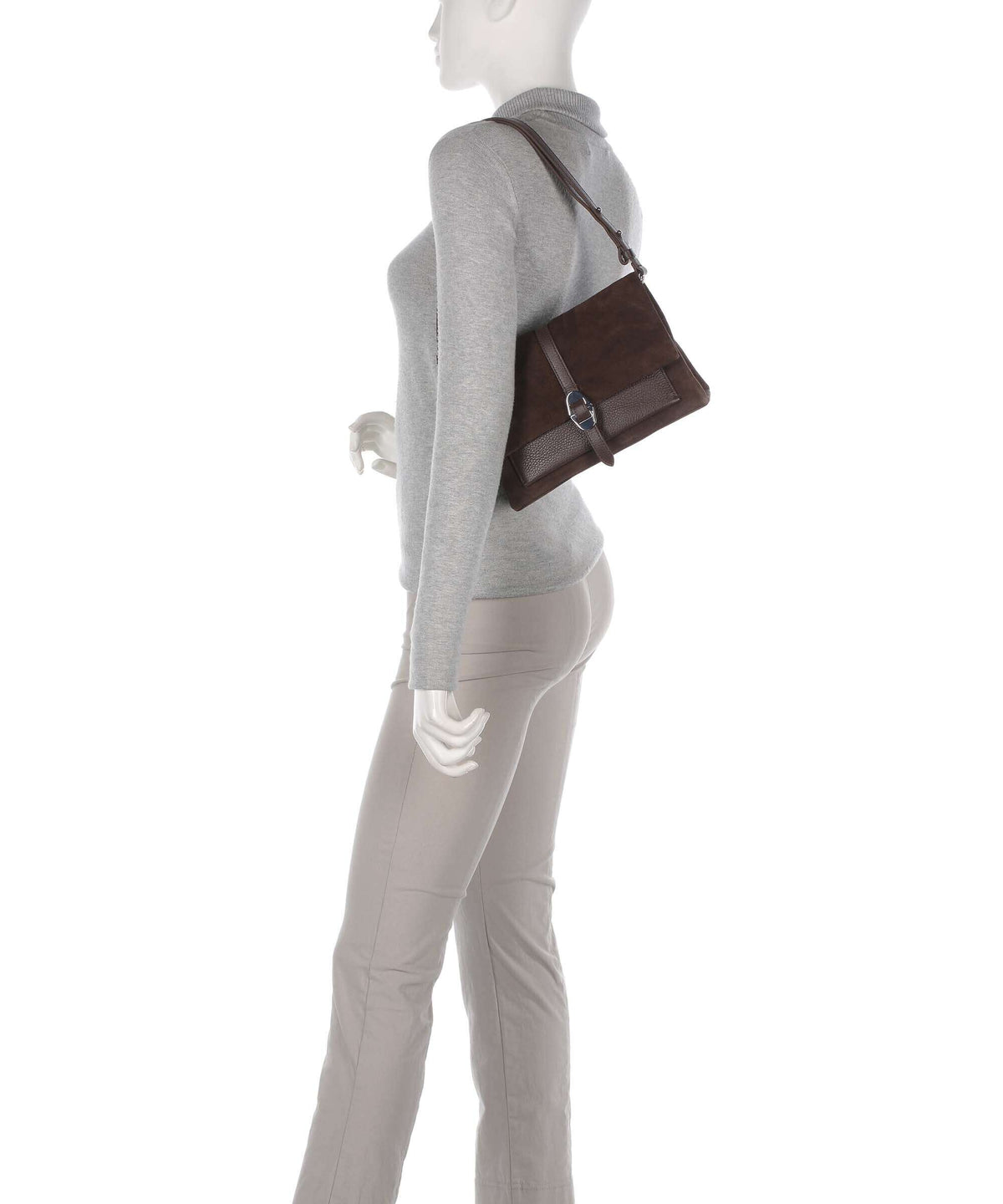 Coccinelle Dorian Shoulder bag fondant brown