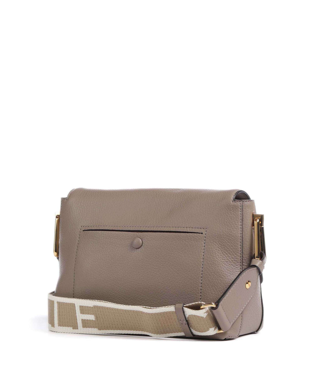 Coccinelle Liya Signature Crossbody bag warm taupe