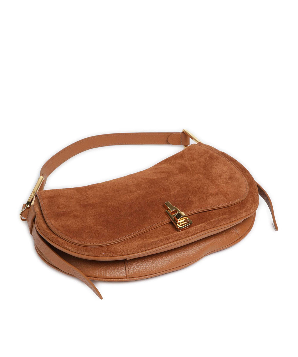 Coccinelle Magie Suede Shoulder bag cuir