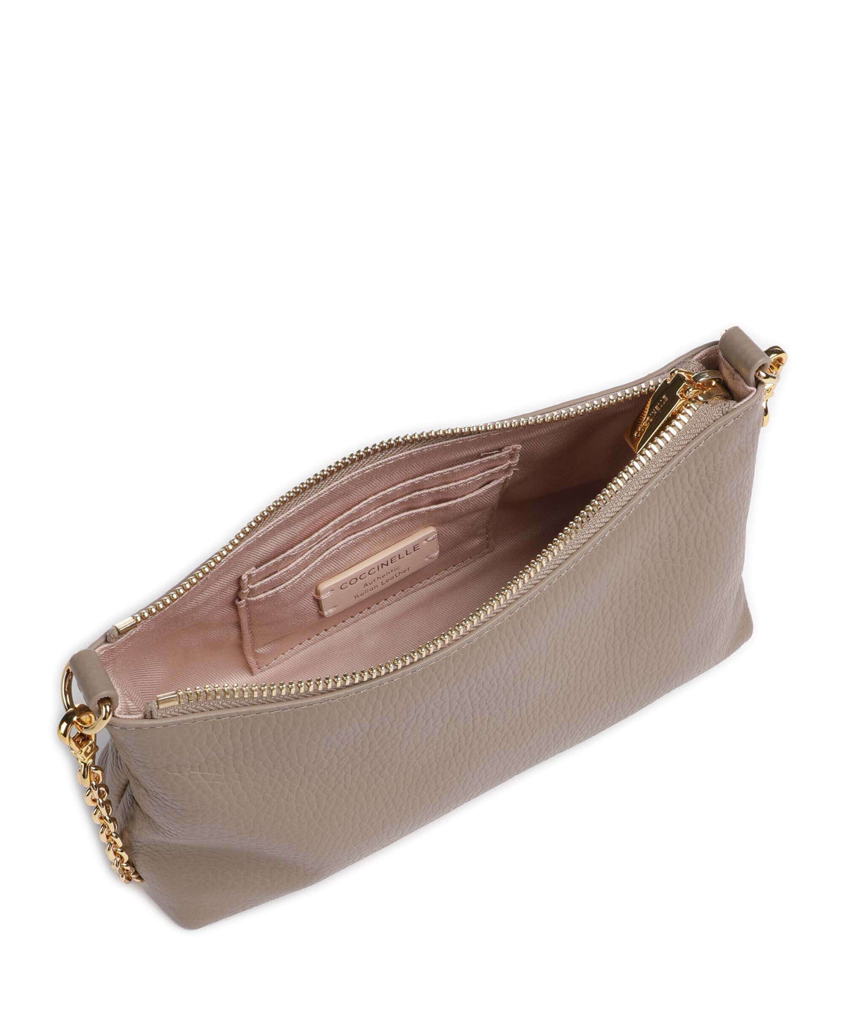 Coccinelle Aura Shoulder bag warm taupe