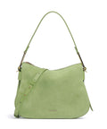 Coccinelle Magie Suede Hobo bag guacamole