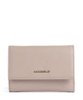 Coccinelle Metallic Soft Wallet rosette