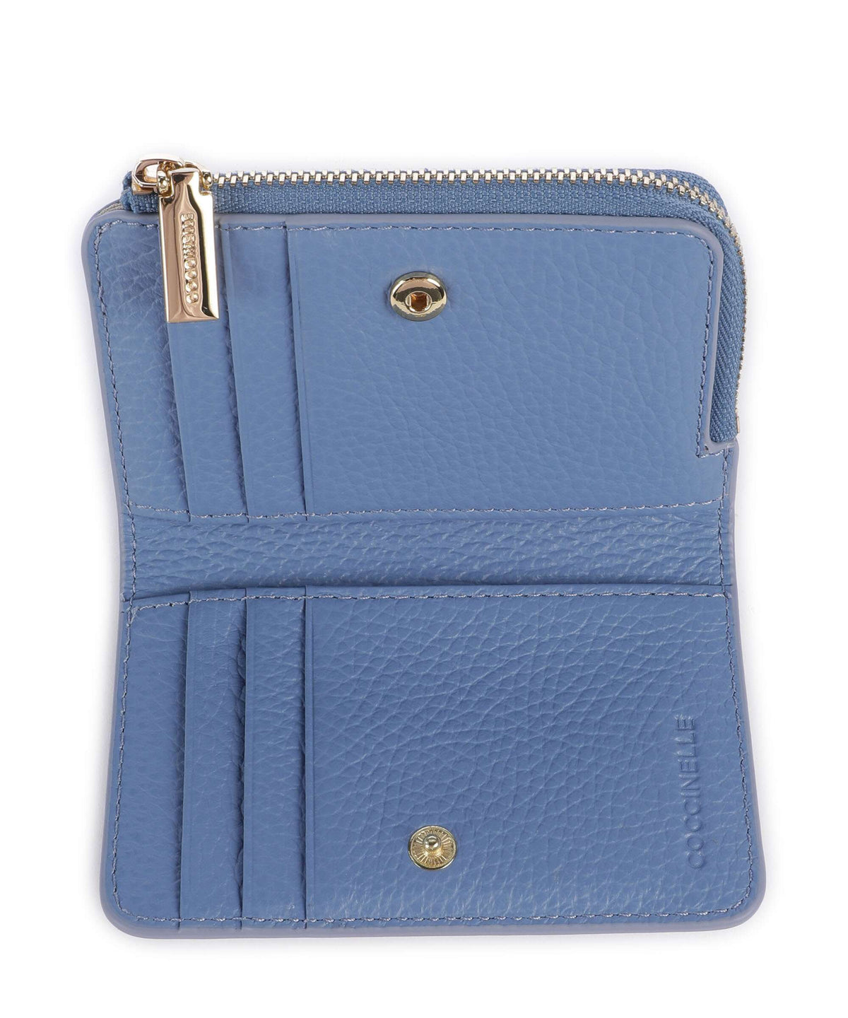 Coccinelle Metallic Soft Wallet azul