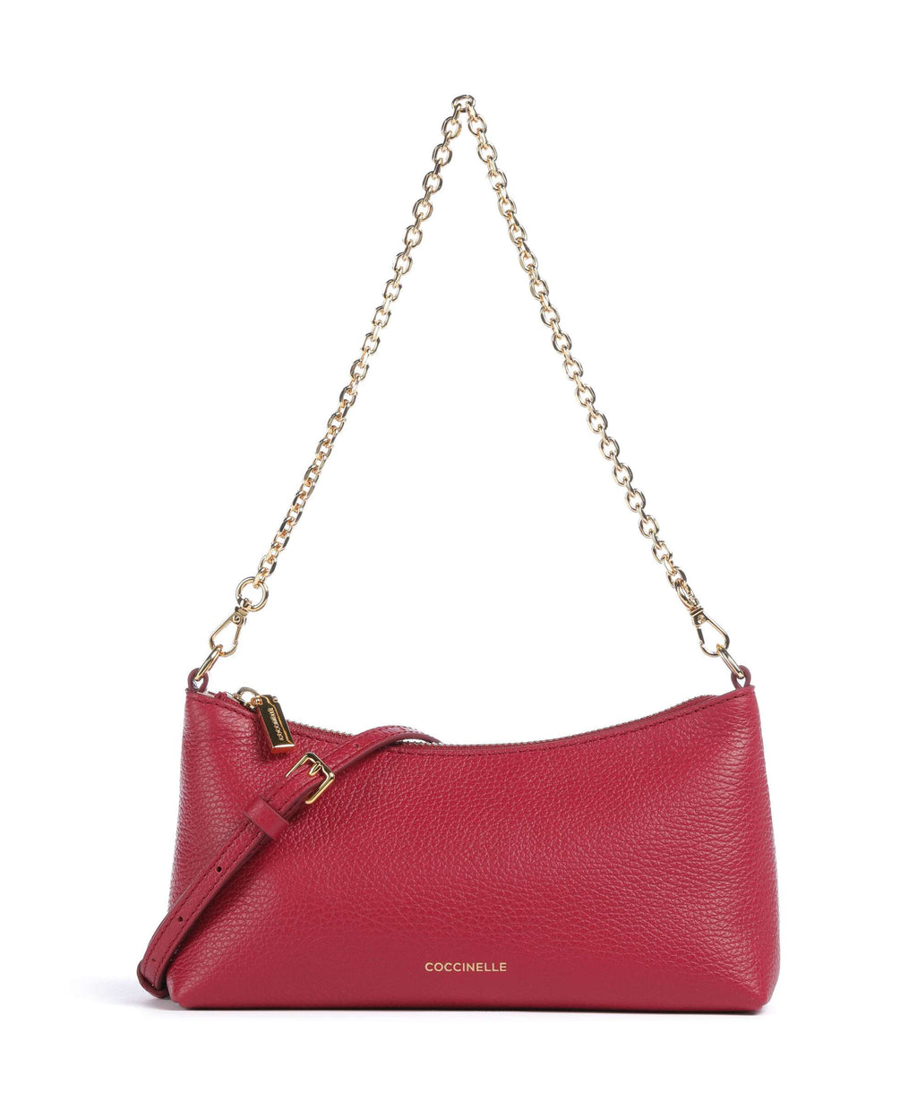 Coccinelle Aura Shoulder bag sangria