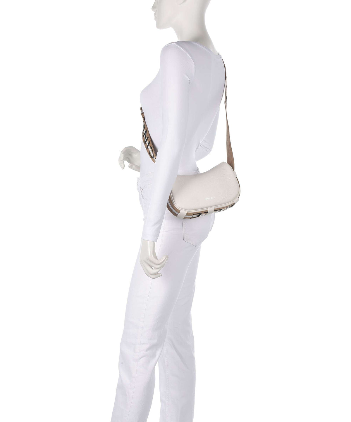 Coccinelle Raquel Crossbody bag blanco/skin
