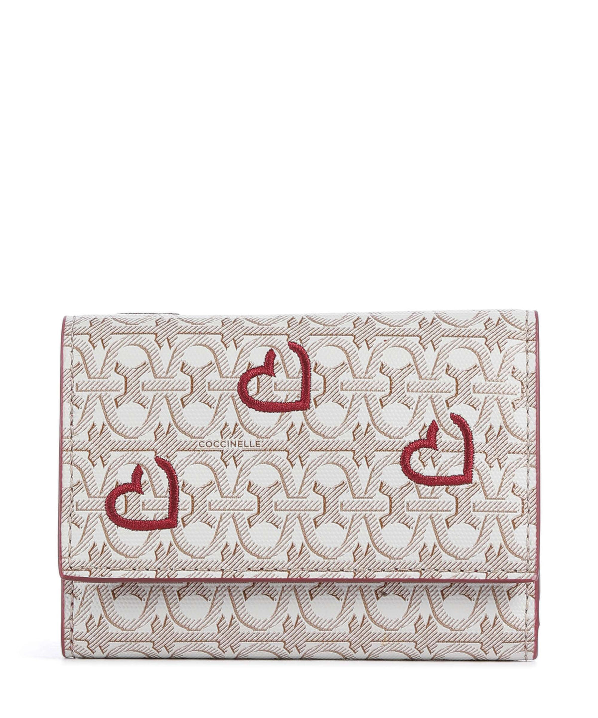 Coccinelle Metallic San Valentino Wallet multicolour/blanco/sangria
