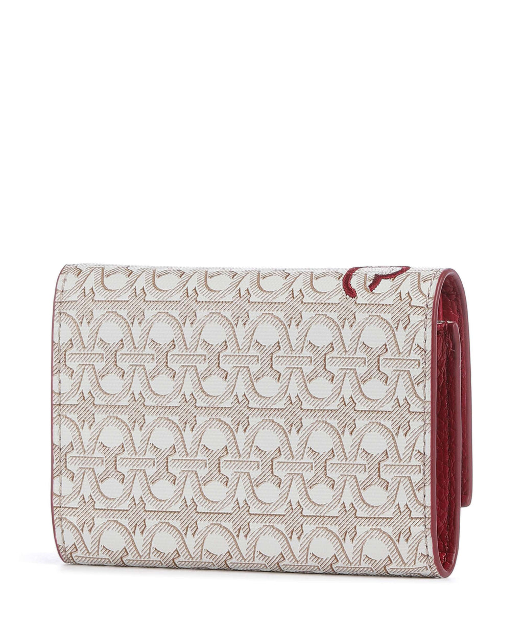 Coccinelle Metallic San Valentino Wallet multicolour/blanco/sangria