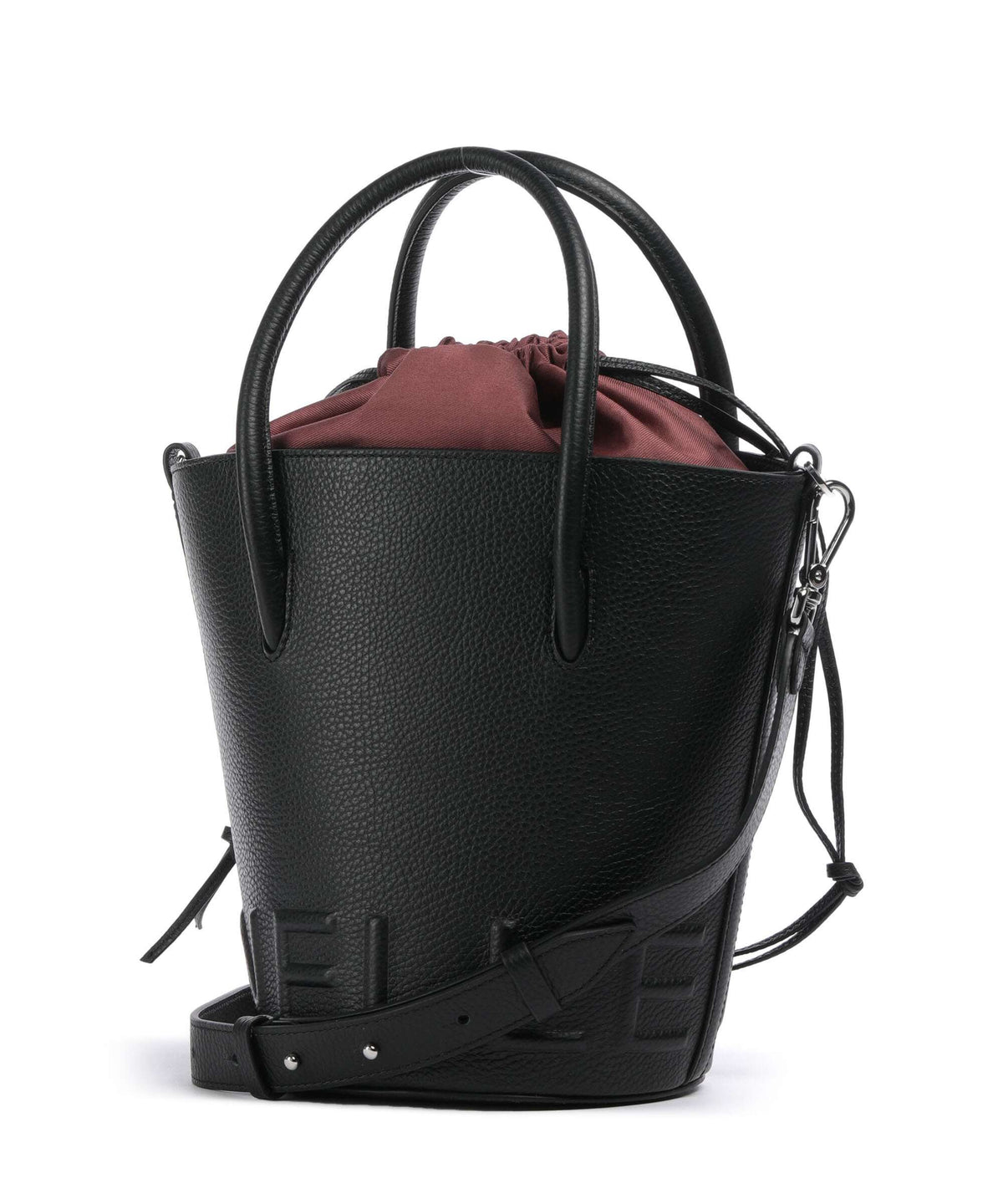 Coccinelle Myrtha Maxi Logo Bucket bag noir