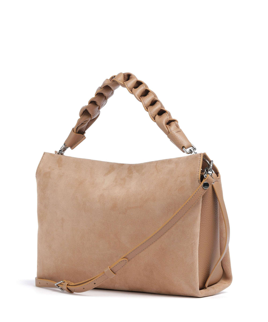 Coccinelle Boheme Suede Hobo bag skin