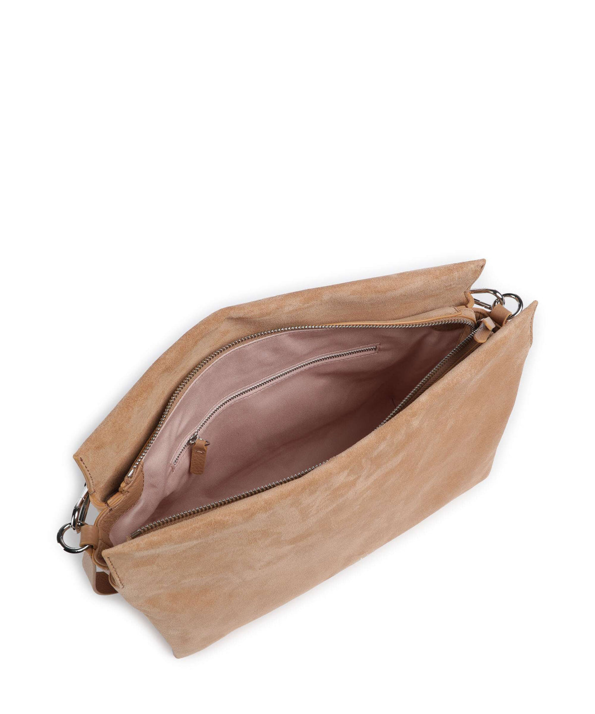 Coccinelle Boheme Suede Hobo bag skin
