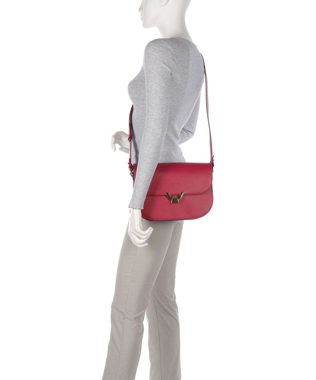 Coccinelle Dew Shoulder bag sangria