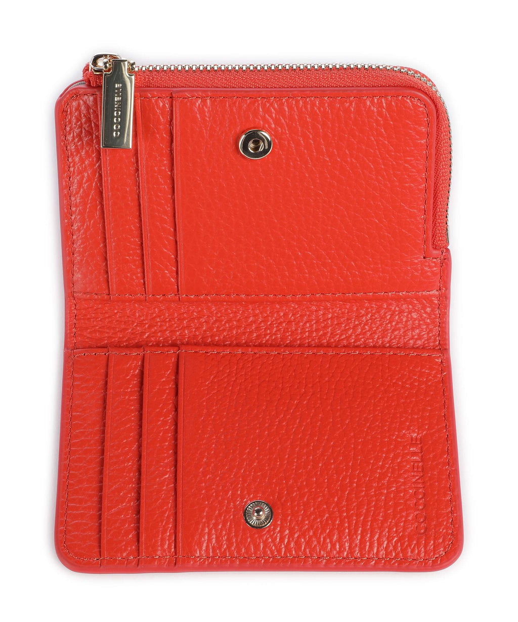 Coccinelle Metallic Soft Wallet gazpacho