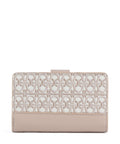 Coccinelle Metallic Monogram Wallet multicolour/blanco/rosette