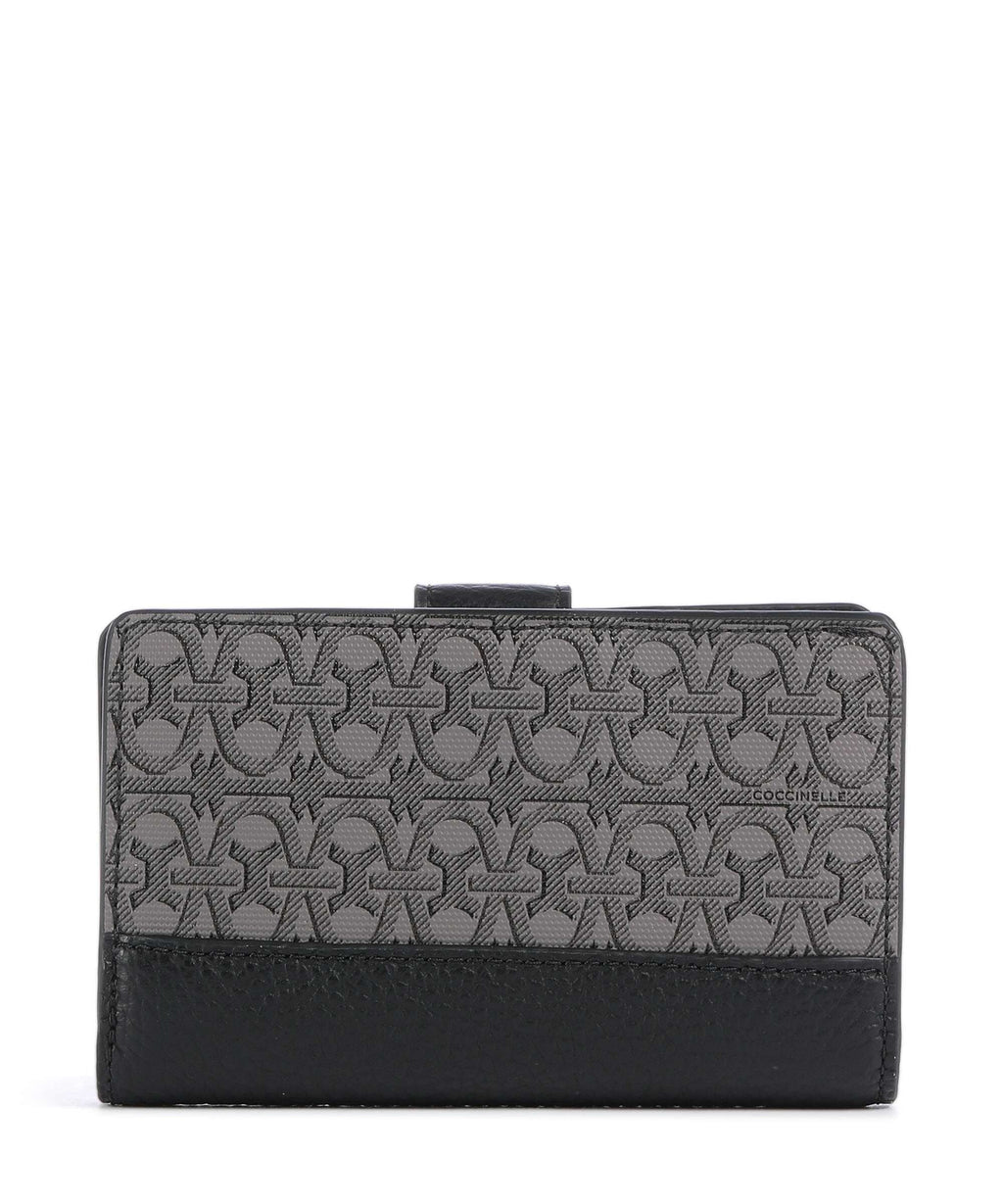 Coccinelle Metallic Monogram Wallet multicolour/noir