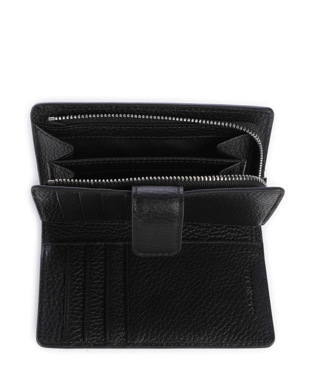 Coccinelle Metallic Monogram Wallet multicolour/noir