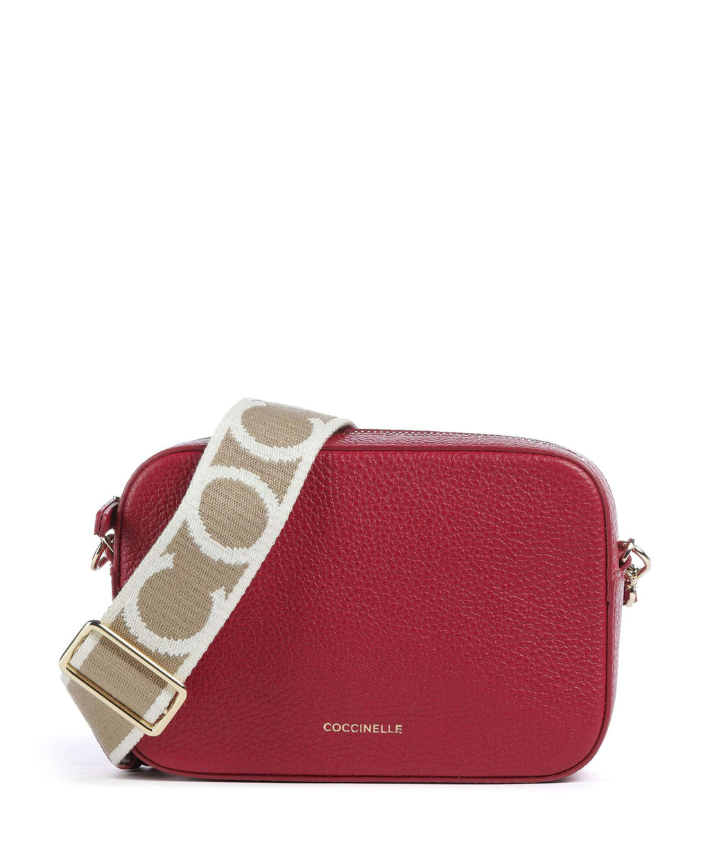 Coccinelle Tebe Crossbody bag sangria