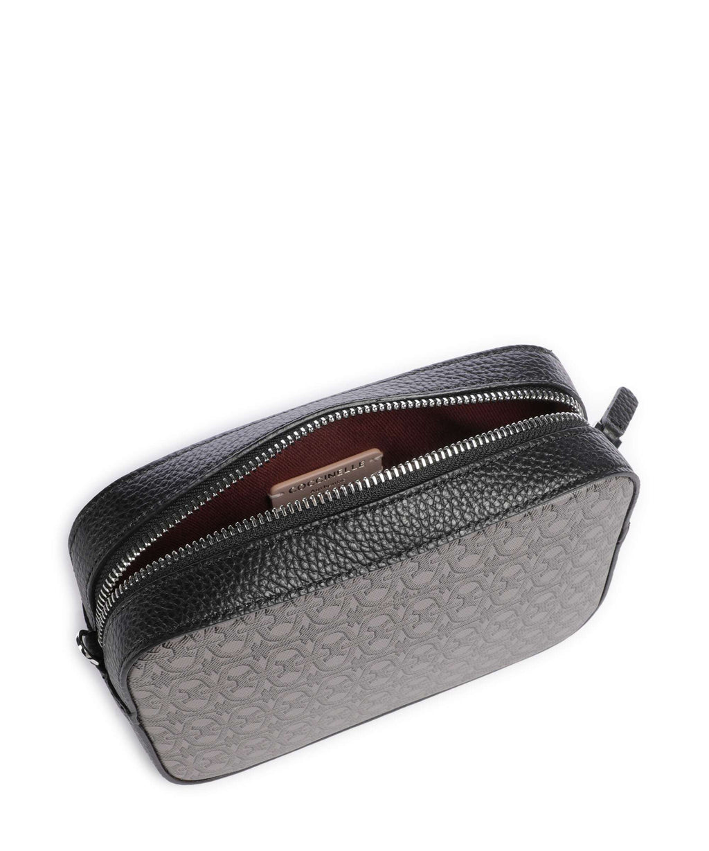 Coccinelle Tebe Monogram Crossbody bag multicolour/noir