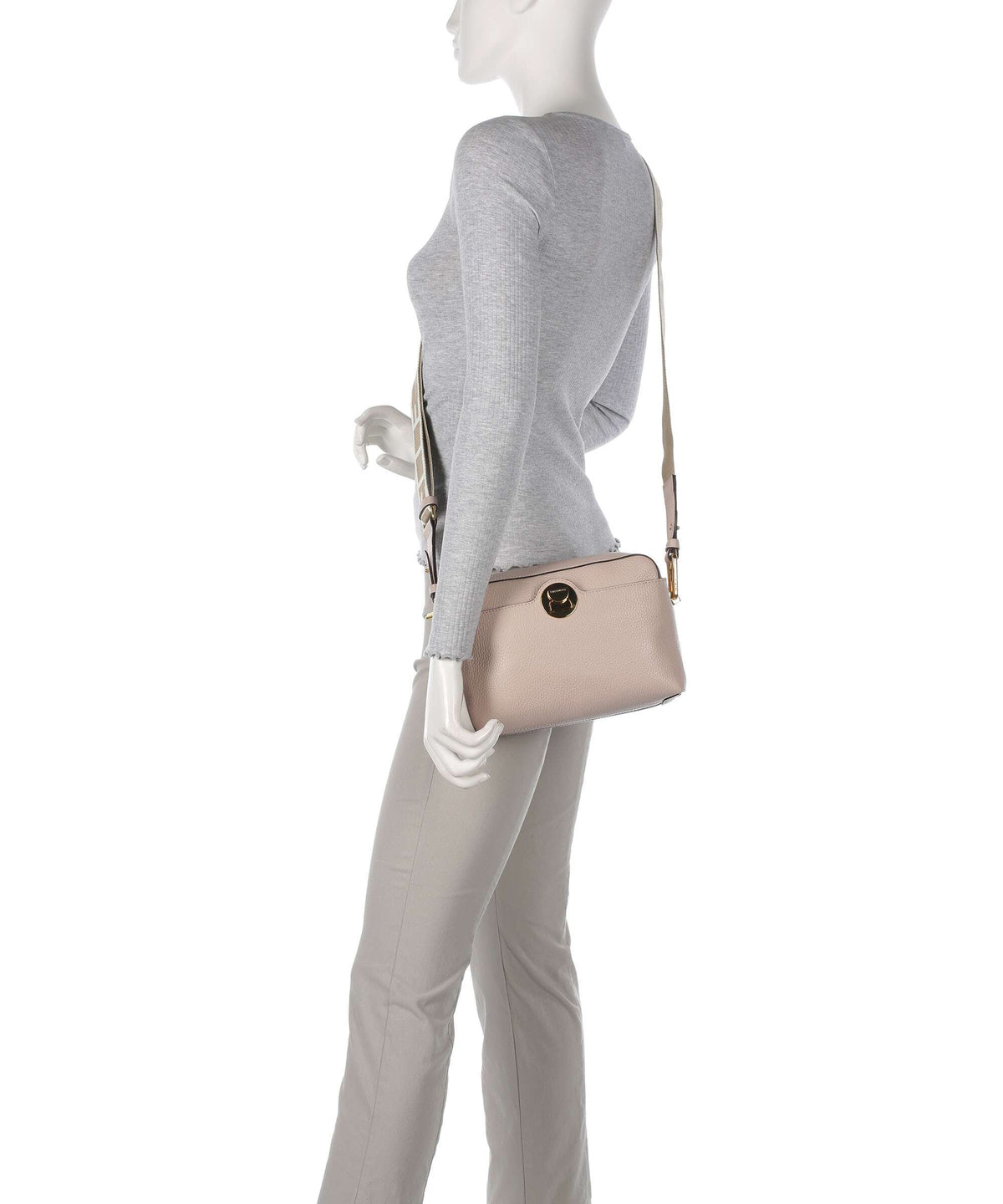Coccinelle Liya Signature Crossbody bag rosette