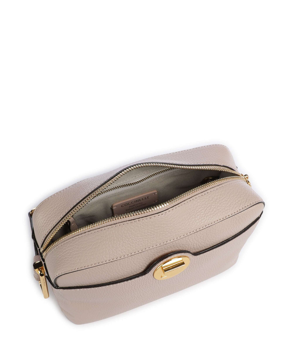 Coccinelle Liya Signature Crossbody bag rosette