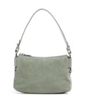 Coccinelle Rebekka Suede Shoulder bag greenery