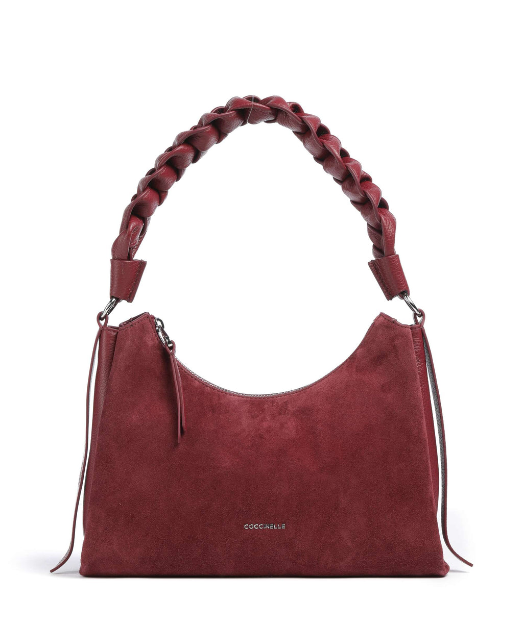 Coccinelle Boheme Suede Shoulder bag ribes